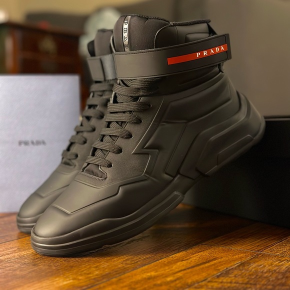 Prada Polarius high-top sneakers - Picture 5 of 8